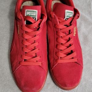 Puma Suede Red Men's size 11.5